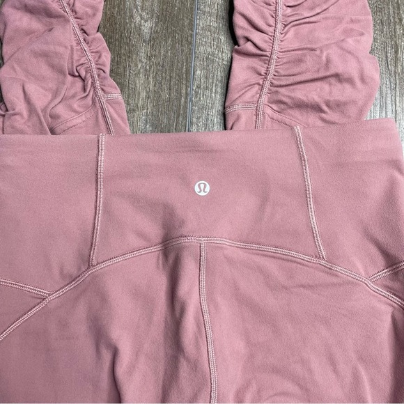 lululemon High Rise Spanish Rose Ready To Rulu Leggings 28” Size 8 - Picture 4 of 10